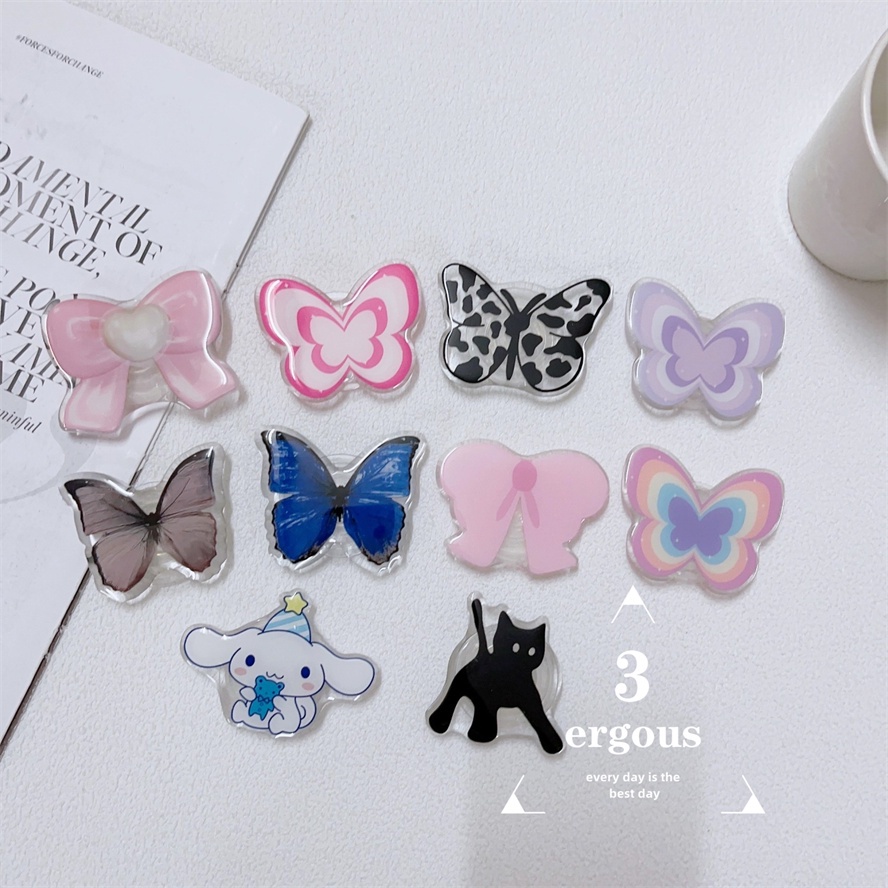 Dễ Thương Ốp Điện Thoại Màu Đen Hình Chú Vịt Hoạt Hình Có Đệm Khí Và Giá Đỡ Nhẫn Để Bàn