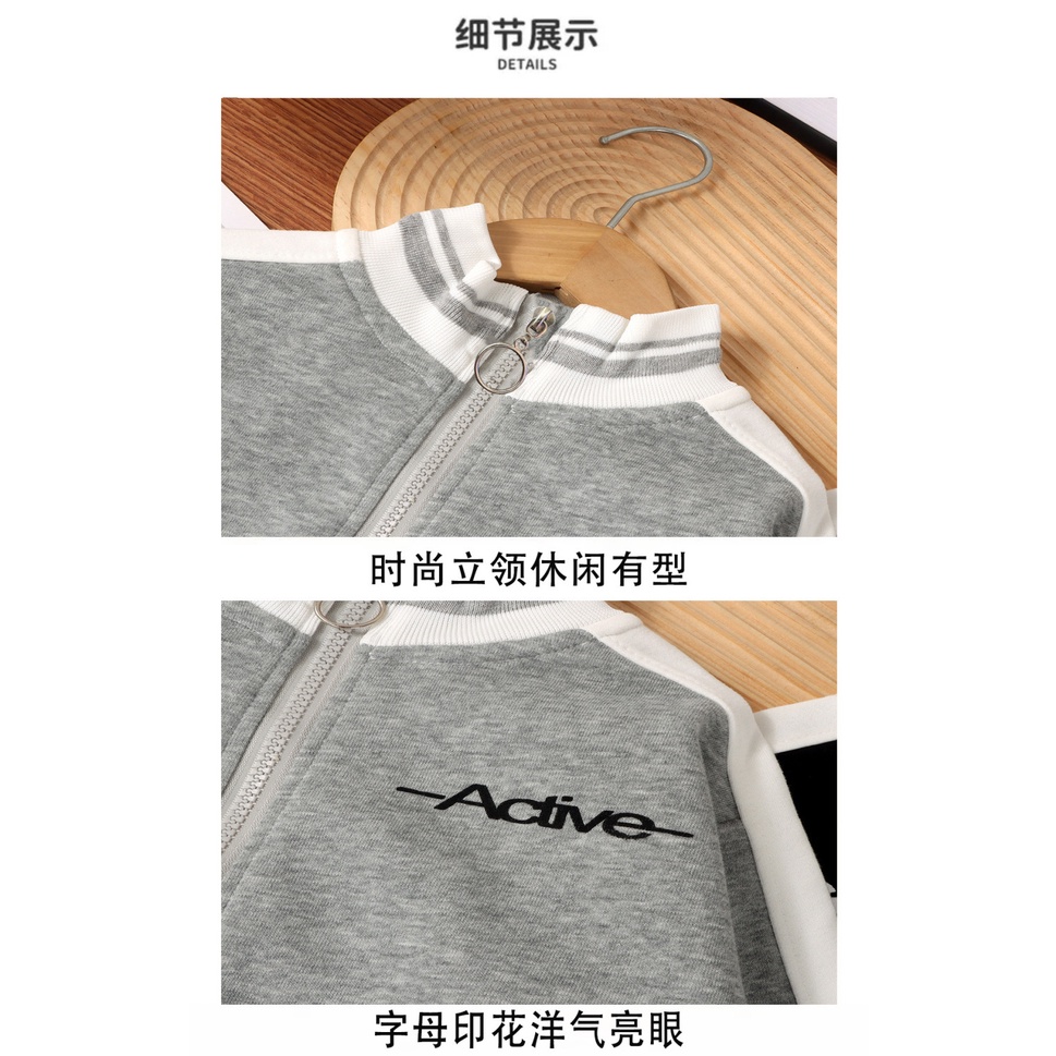 Áo Khoác Bóng Chày Phong Cách Hàn Quốc Thời Trang Thu Đông Mới Cho Nữ