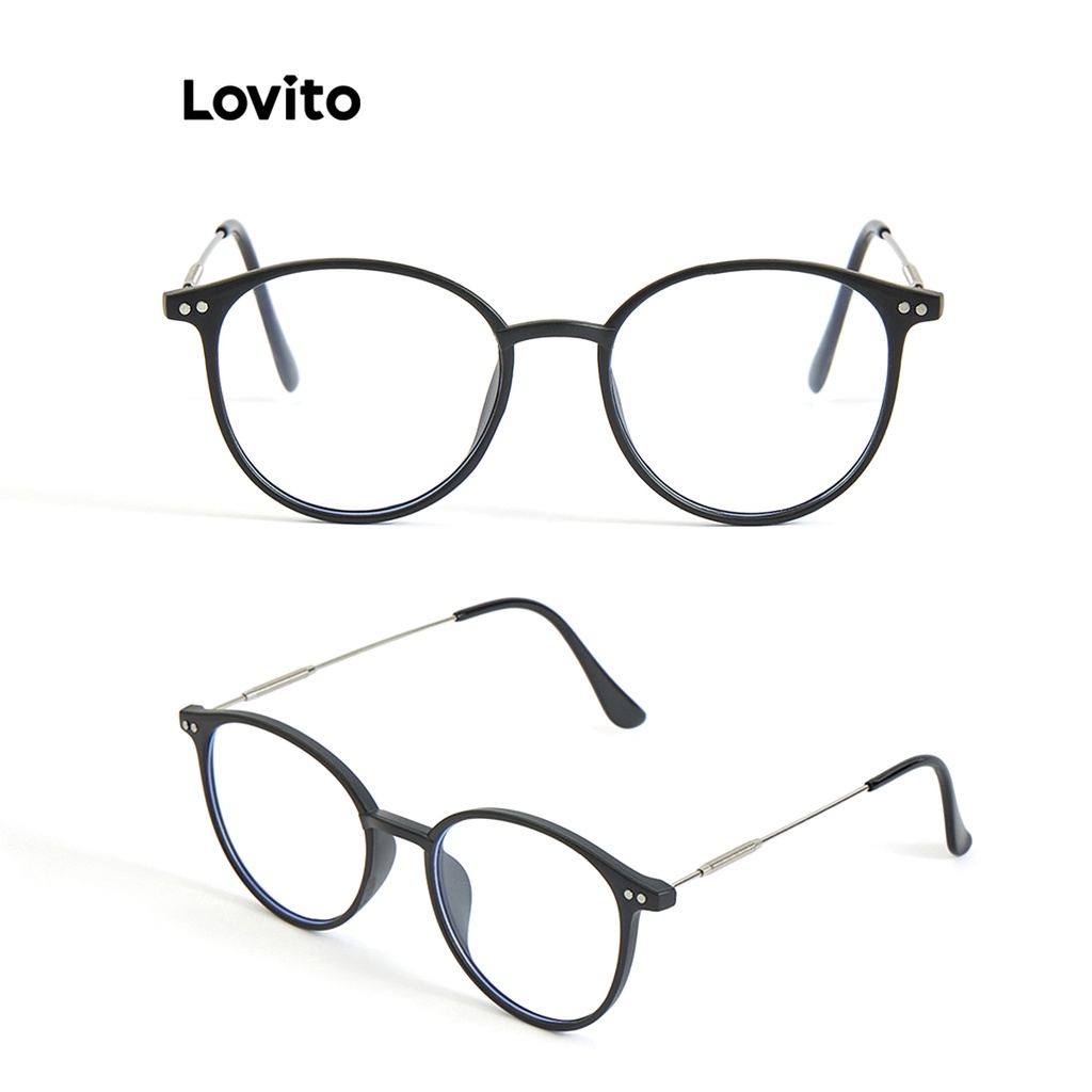 Lovito Gọng & Kính đơn giản thông thường dành cho Nữ L63AD364