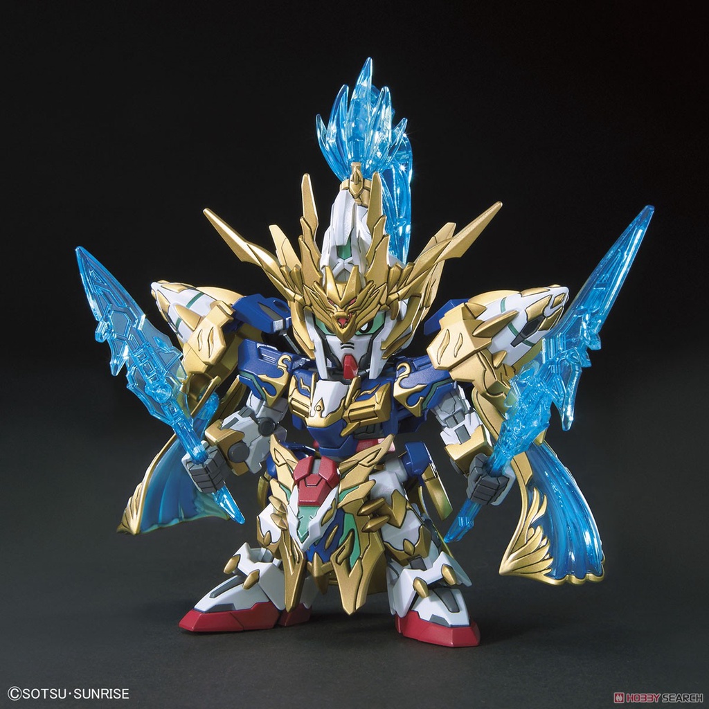 MÔ HÌNH LẮP RÁP SD SANGOKU SOKETSUDEN ZHAO YUN 00 GUNDAM & BILONGQU