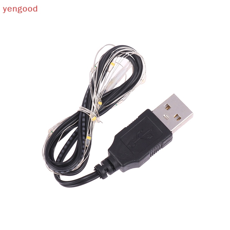 1 Dây Đèn Led 1m 10 Bóng Chống Nước Trang Trí Tiệc