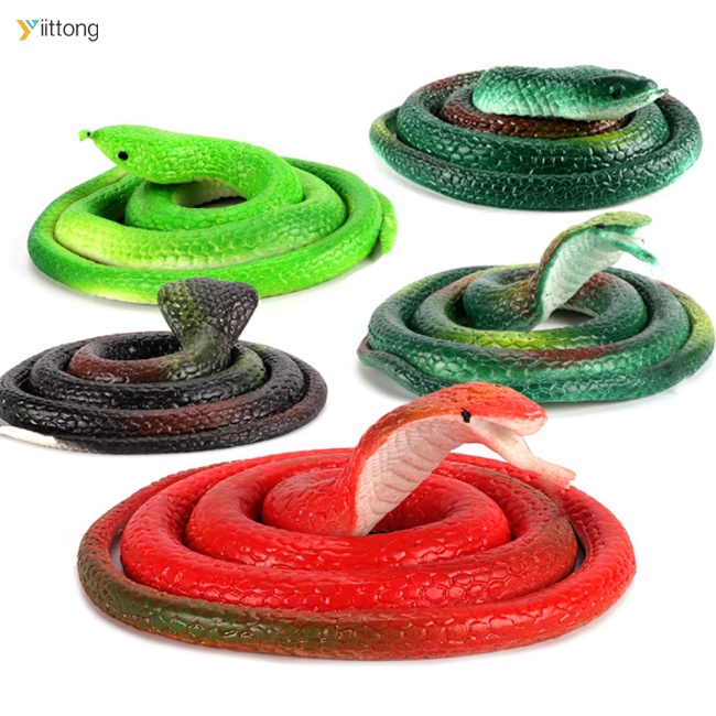 Rắn Cao Su yt- 75cm Dùng Trang Trí halloween