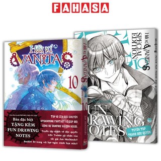 Sách hồi kí vanitas - tập 10 - bản đặc biệt - tặng kèm obi + fun drawing notes