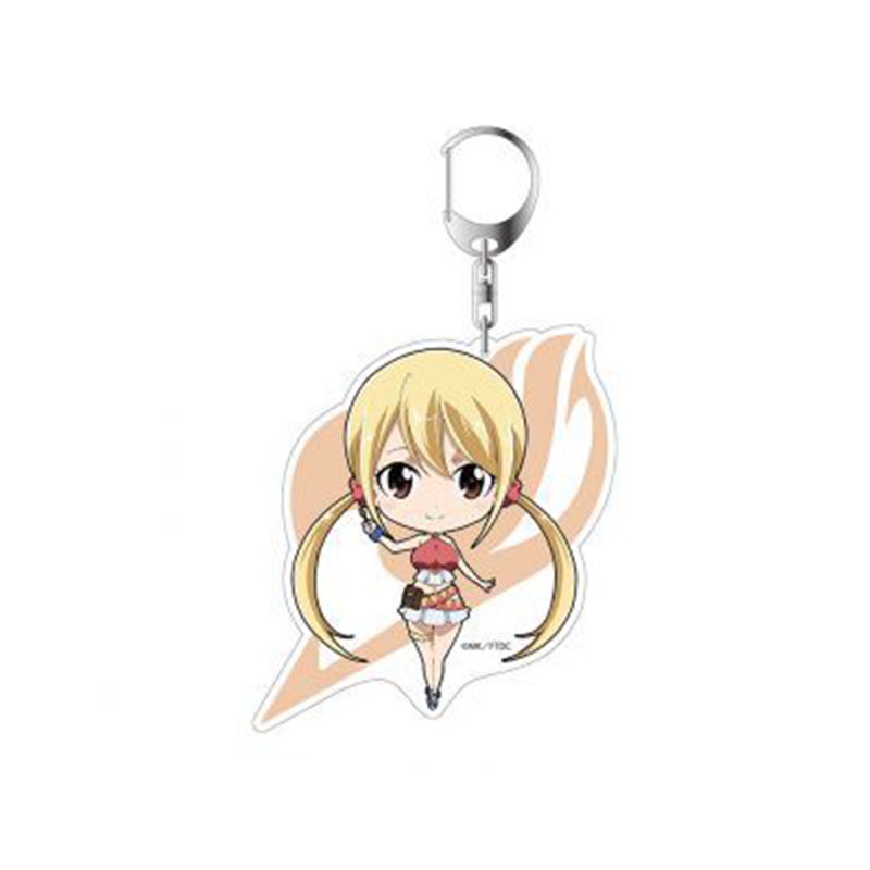 Móc Chìa Khóa Bằng acrylic Hình fairy tail Dễ Thương