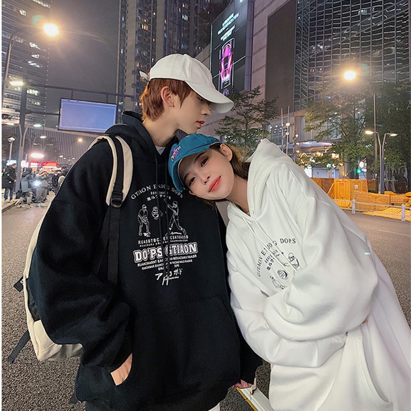 Áo khoác hoodie cặp đôi unisex nam nữ local brand hàn quốc DOP GATION nỉ bông dày ulzzang cute zip chống nắng