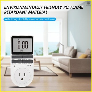 Digital Electronic Timer Switch Socket Programmable Time Switch Energy Saving