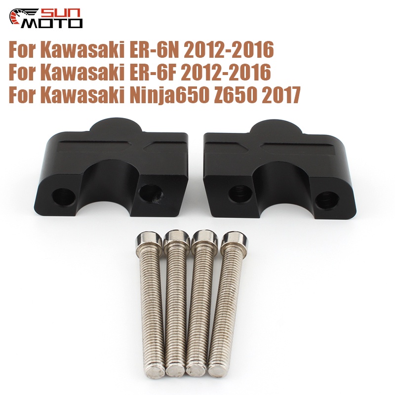 Tay Cầm Nâng Chiều Cao er6f er6n 30mm Cho kawasaki er-6n er-6f er 6f 6n ninja650 ninja 650 z650 2017