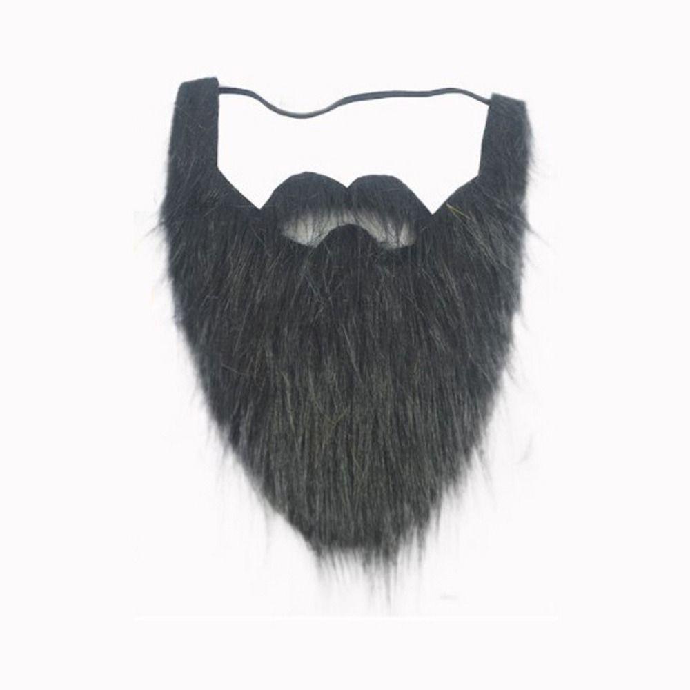 Bộ Tóc Giả Xoăn Có Râu Giả Vui Nhộn Thời Trang Dành Cho Nam