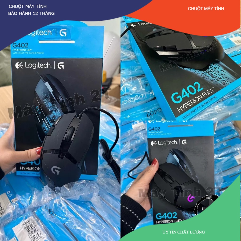 Chuột Máy Tính , Chuột Gaming LOGITECH G402 (Chuột Máy Tính Laptop Chơi Game Cực Nhạy, Giá Rẻ) | BigBuy360 - bigbuy360.vn