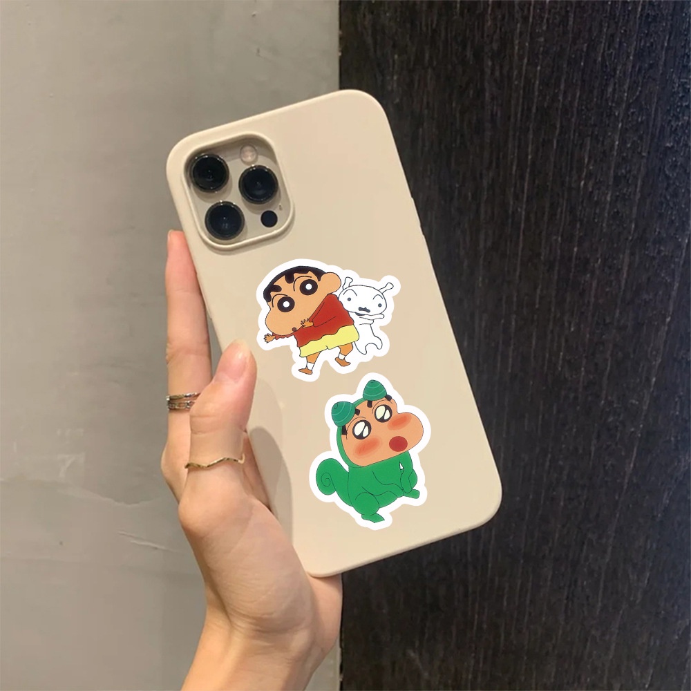 Set 100 Sticker Dán Trang Trí Điện Thoại Chống Thấm Nước Họa Tiết Hoạt Hình Dễ Thương