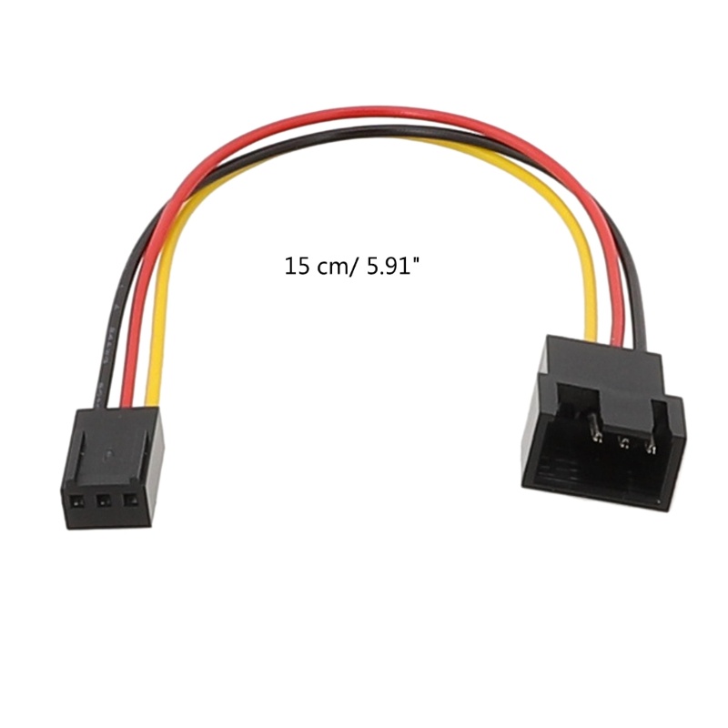 Cáp KếT NốI QuạT 15cm 3 Pin Sang 4pin Cho MáY TíNh