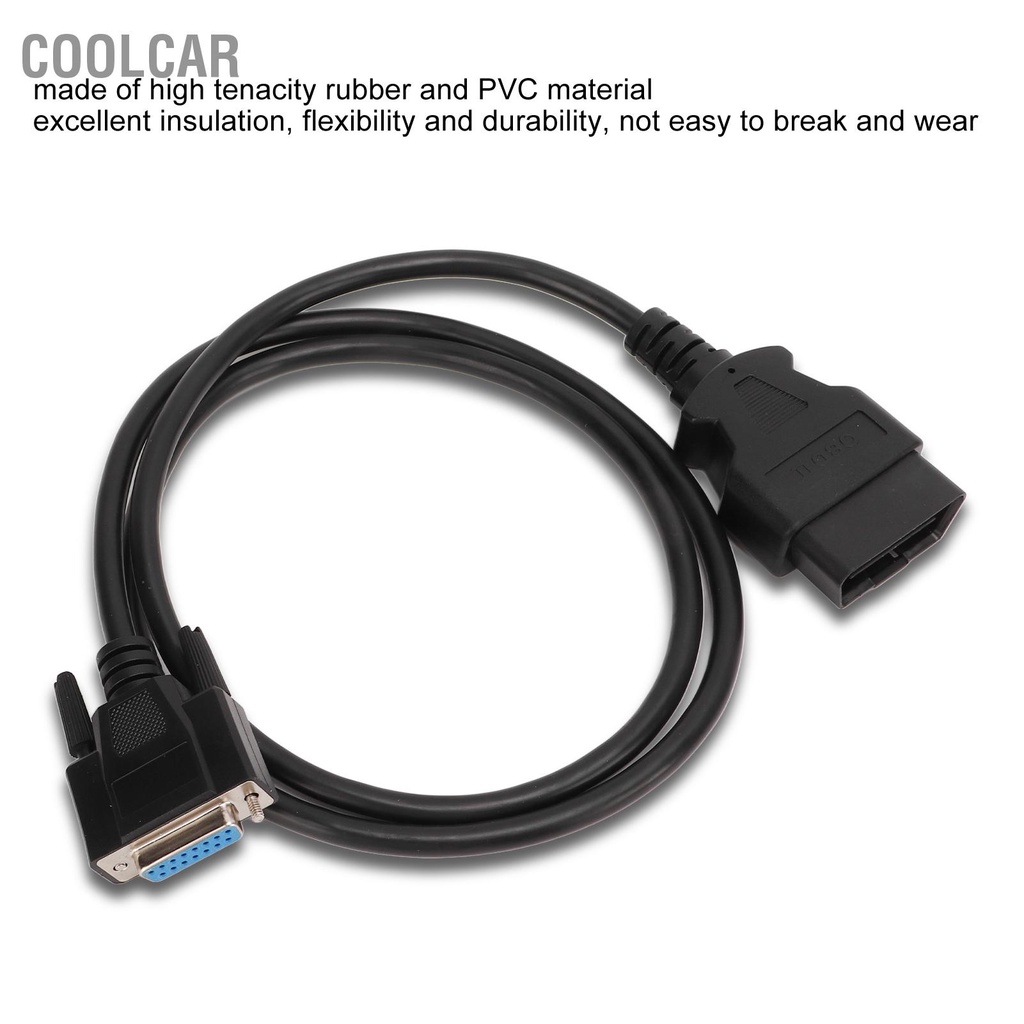 CoolCar Chính Obd2 Cáp Kiểm Tra Chẩn Đoán Cổng Kết Nối Thay Thế Cho Ra Mắt CRP123 CRP129