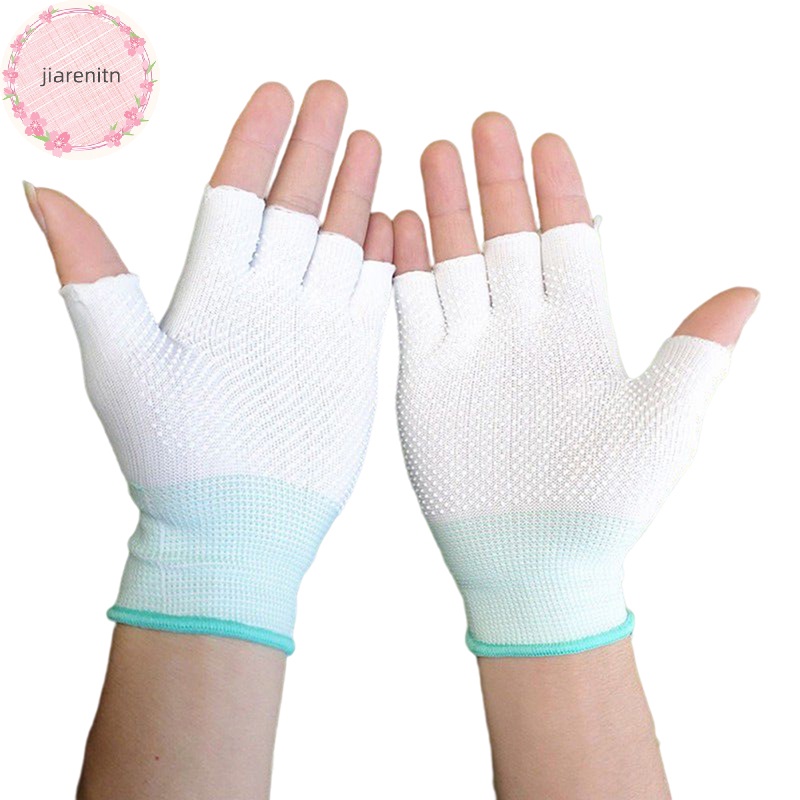 Găng Tay Nửa Ngón Chống Trượt Chống Mồ Hôi Tiện Dụng Khi Đạp Xe