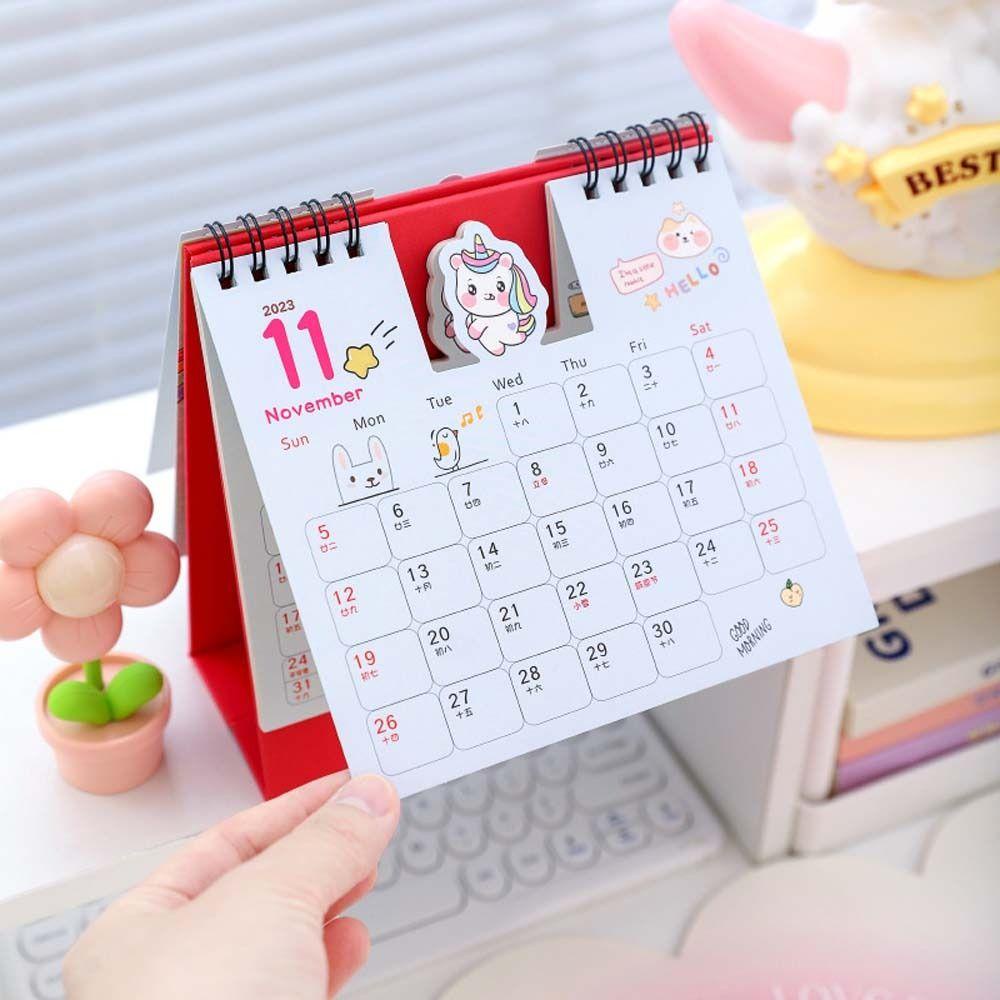 Lịch Năm 2024 Để Bàn Họa Tiết Hoạt Hình Gấu Trúc kuromi agenda Dễ Thương Cho Nam Và Nữ