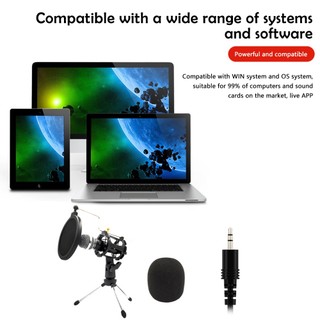 Micro Thu Âm mini 3.5Mm Cho Điện Thoại / Máy Tính