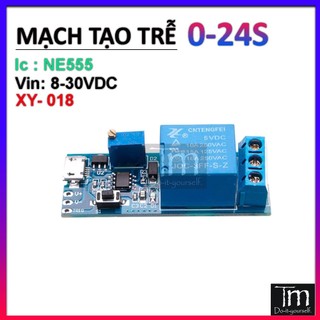 Mạch Kích Tạo Trễ 0-24S NE555 (XY-018)