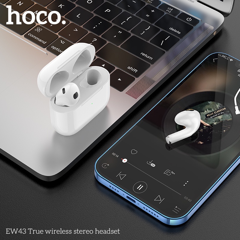 Tai nghe không dây Hoco EW43 True Wireless tích hợp micro dành cho Android và điện thoại - Chính hãng