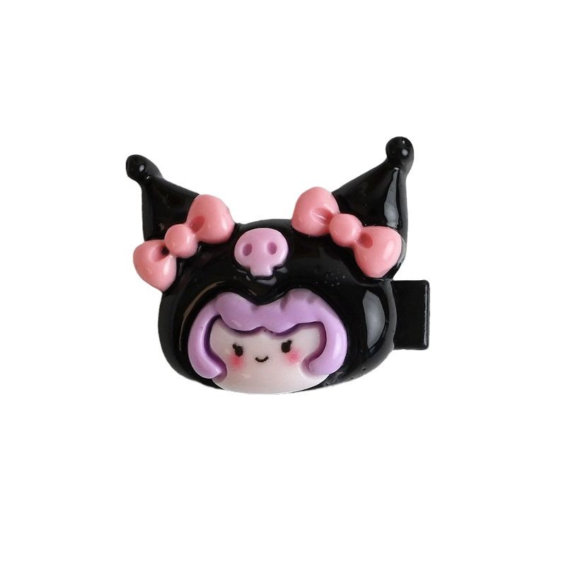 💌💌Kẹp Tóc kuromi mini Hình Mèo Đen Ngọt Ngào