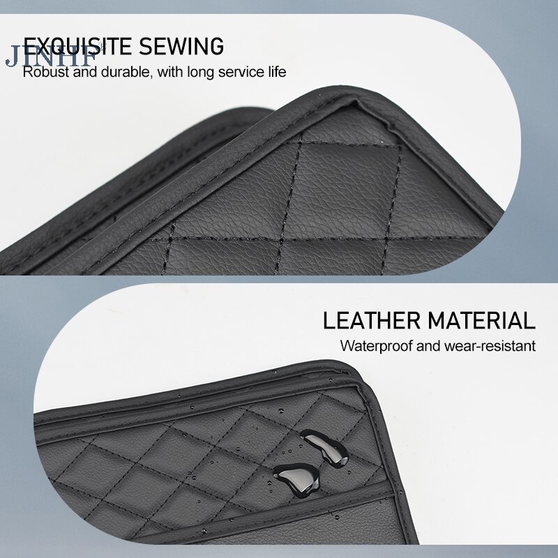 Jinhf Túi Đựng Điện Thoại Chống Thấm Nước Treo Sau Ghế Xe Hơi