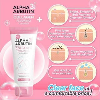 Sữa Rửa Mặt Alpha Arbutin 120ml - Nhập Thái