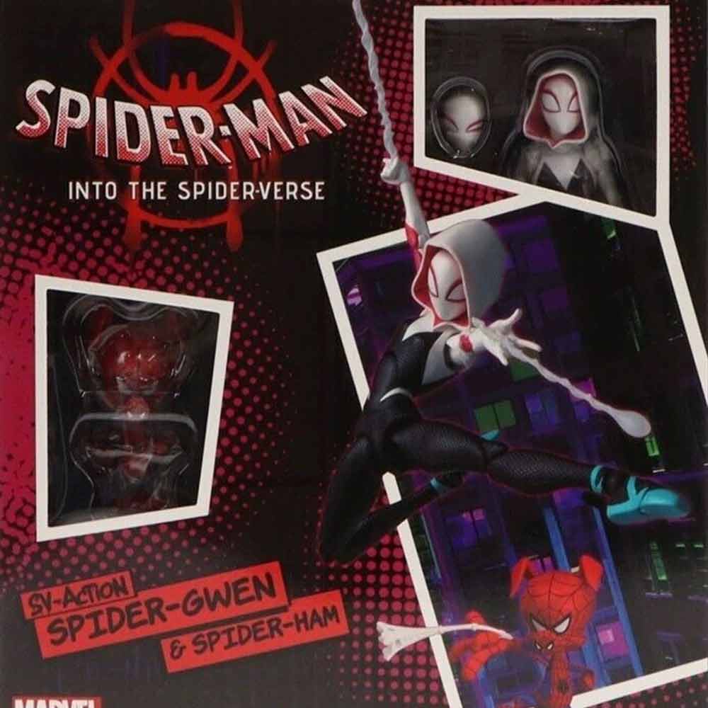 Spider Man Parallel Universe Gwen Mobile Hand Model Action Doll Toy Character Model