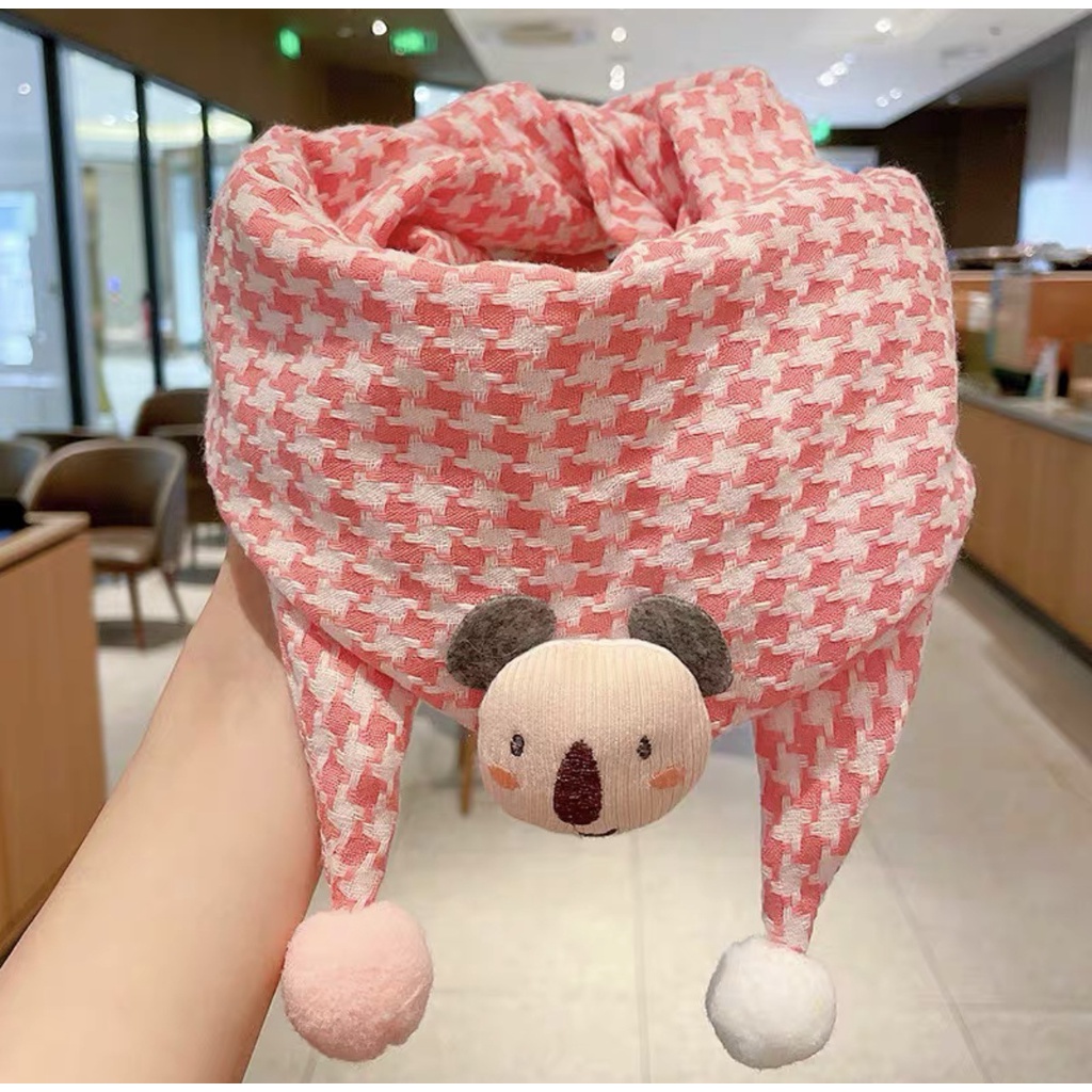 Khăn Choàng Cổ Giữ Ấm Mùa Thu Và Mùa Đông Phong Cách Mới 2023 Dành Cho Bé Trai Bé Gái