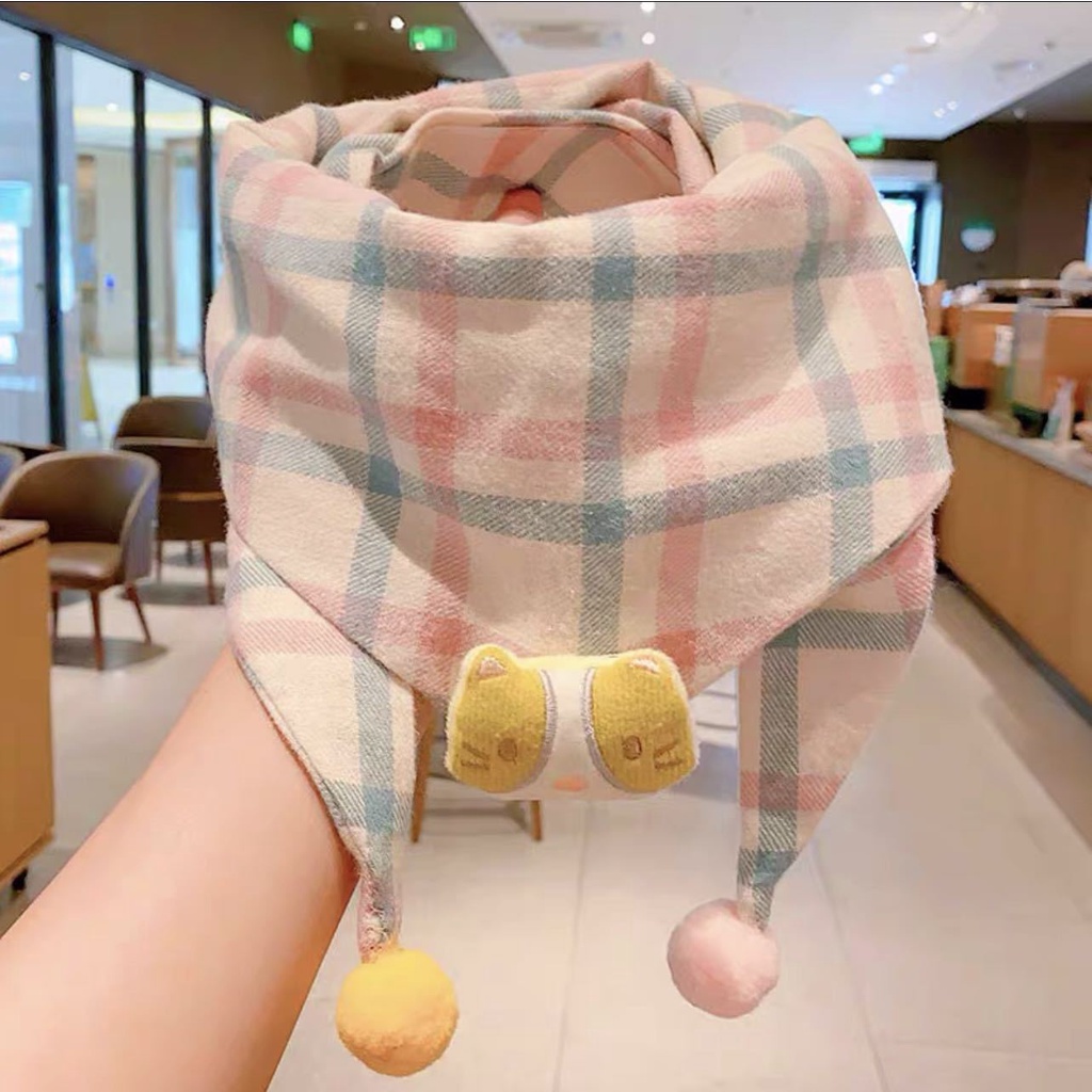 Khăn Choàng Cổ Giữ Ấm Mùa Thu Và Mùa Đông Phong Cách Mới 2023 Dành Cho Bé Trai Bé Gái