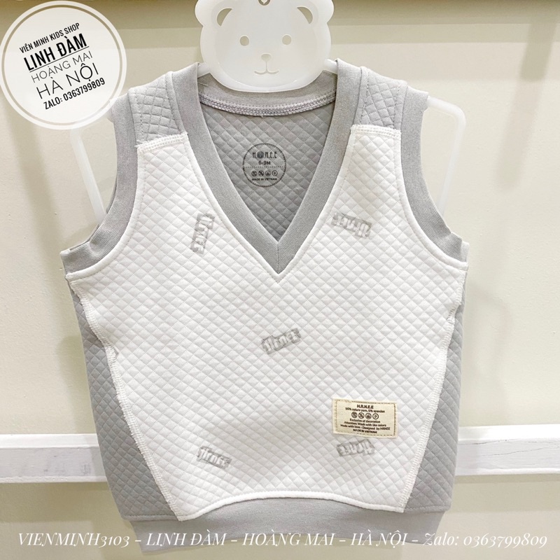 HRNEE Áo gile cho bé trai bé gái hãng Hrnee