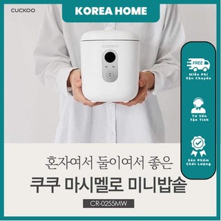 Nồi cơm điện mini cuckoo cr-0255mw dung tích 0.36l