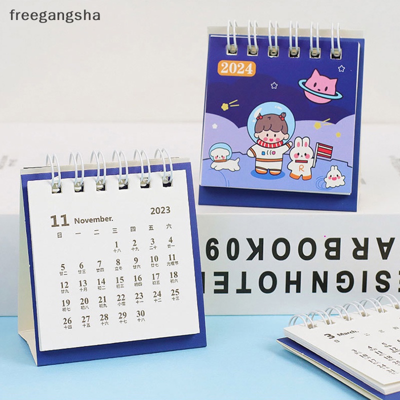 Lịch Để Bàn 2024 mini Hình Phi Hành Gia Dễ Thương fdh