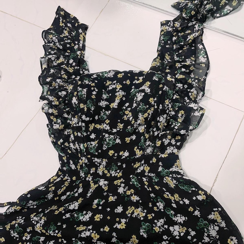 Đầm Maxi Voan Cánh Tiên Mùa Hè đẹp