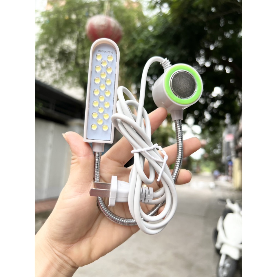 Đèn cần 15 bóng, 20 bóng, 30 bóng XỊN BÓNG DẸT siêu sáng, nam châm hút cực mạnh, siêu bền, ánh sáng trắng