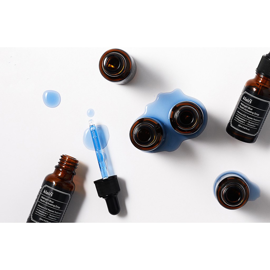 Tinh Chất Phục Hồi Da Và Dưỡng Ẩmr Klairs Midnight Blue Youth Activating Drop 20ml