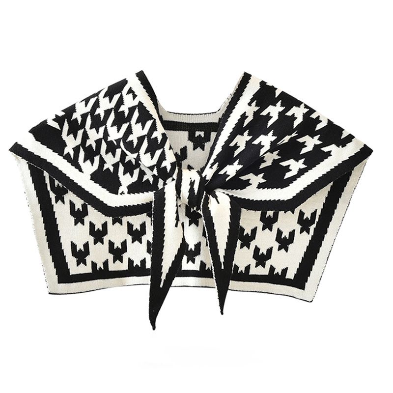 Khăn Choàng Cổ cashmere Thắt Nút Cho Nữ