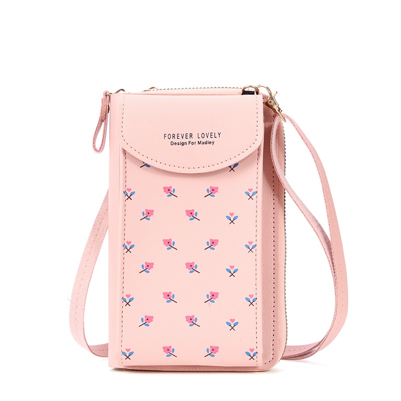 Túi Đeo Chéo Hình Vuông Cỡ Lớn Màu Trơn Đa Năng Thời Trang Cho Nữ mobile