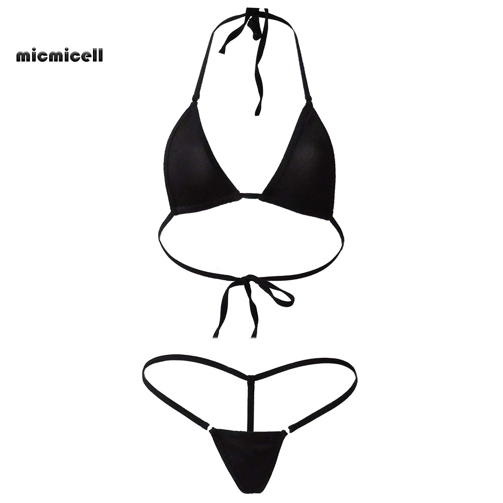 Bộ bikini 2 Mảnh Màu Sắc Thời Trang Quyến Rũ Cho Nữ