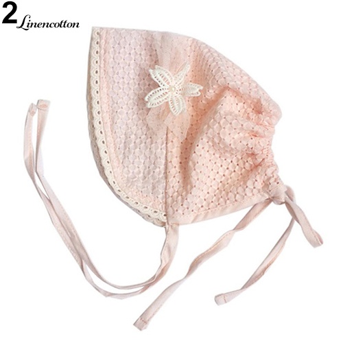 Mũ Rộng Vành Cotton Lanh Dễ Thương Cho Bé Từ 5-24 Tháng Tuổi