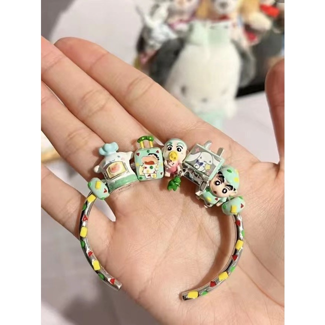 Vòng Tay Xỏ Hạt Xỏ Hình Cậu Bé Bút Chì shin-chan xiaohongshu diy