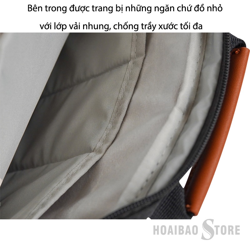 Túi Xách Đứng ANDORA Heritage Crossbody Cho Laptop 13|14 inch gọn nhẹ và thời trang