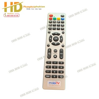 Điều khiển Đầu thu Mobi TV - Remote Đầu thu Mobi TV- bảo hành đổi mới