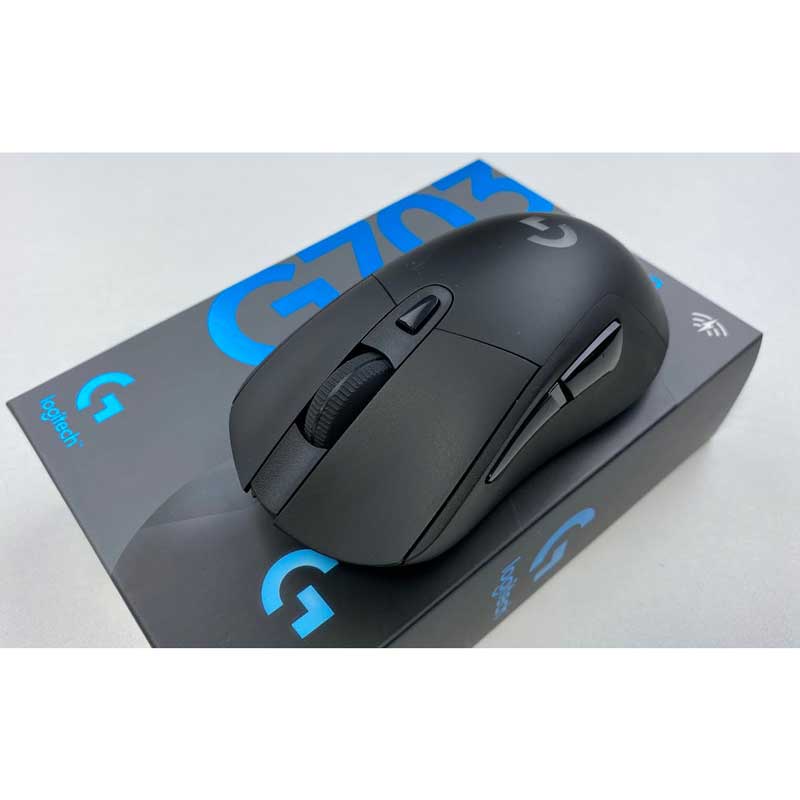 Chuột Gaming Không Dây Logitech G703 Hero LightSpeed Wireless Gaming RGB LED