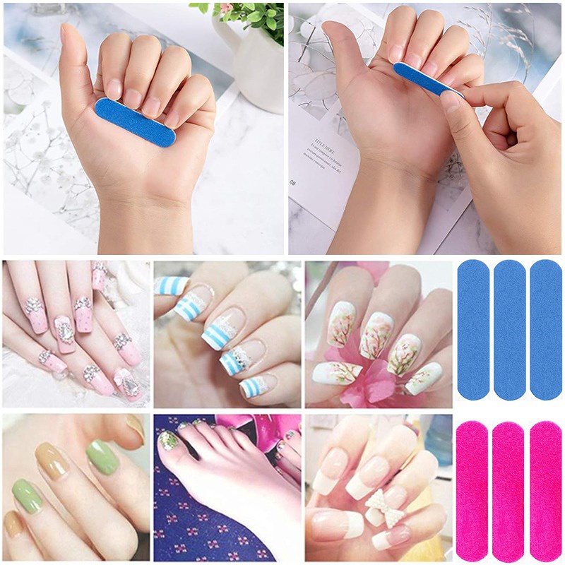 Khối Dũa Móng Tay mini Hai Mặt Chuyên Nghiệp
