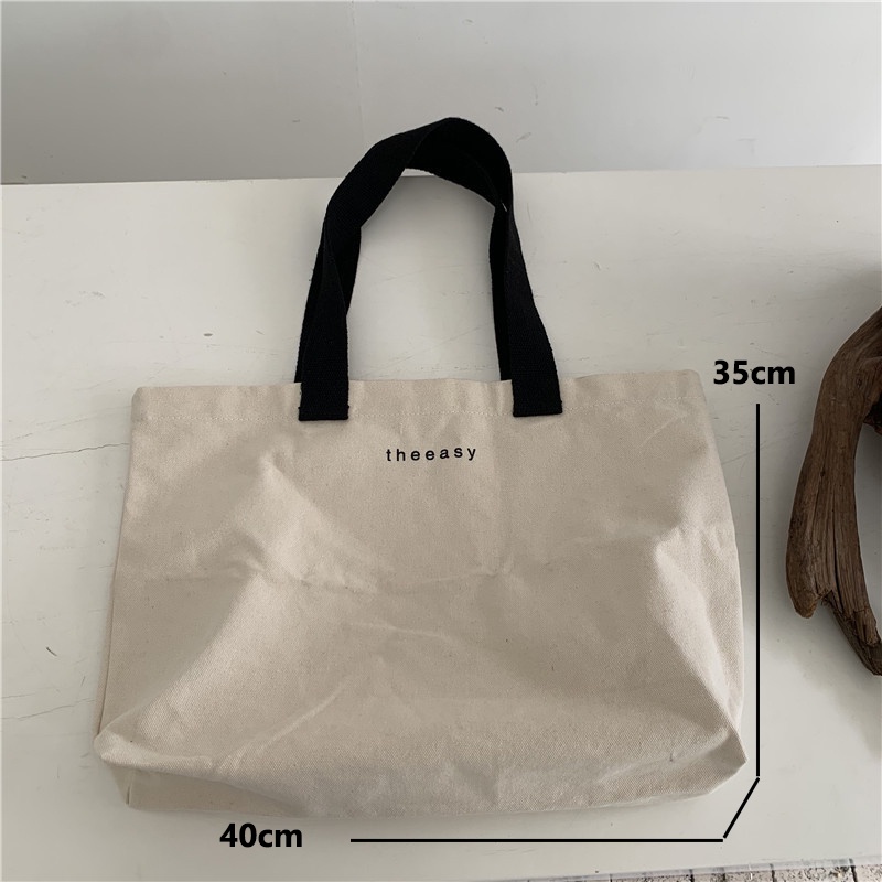 Túi xách đeo vai AOLANG bằng vải bạt nhẹ thiết kế niche đơn giản giá trị cao
