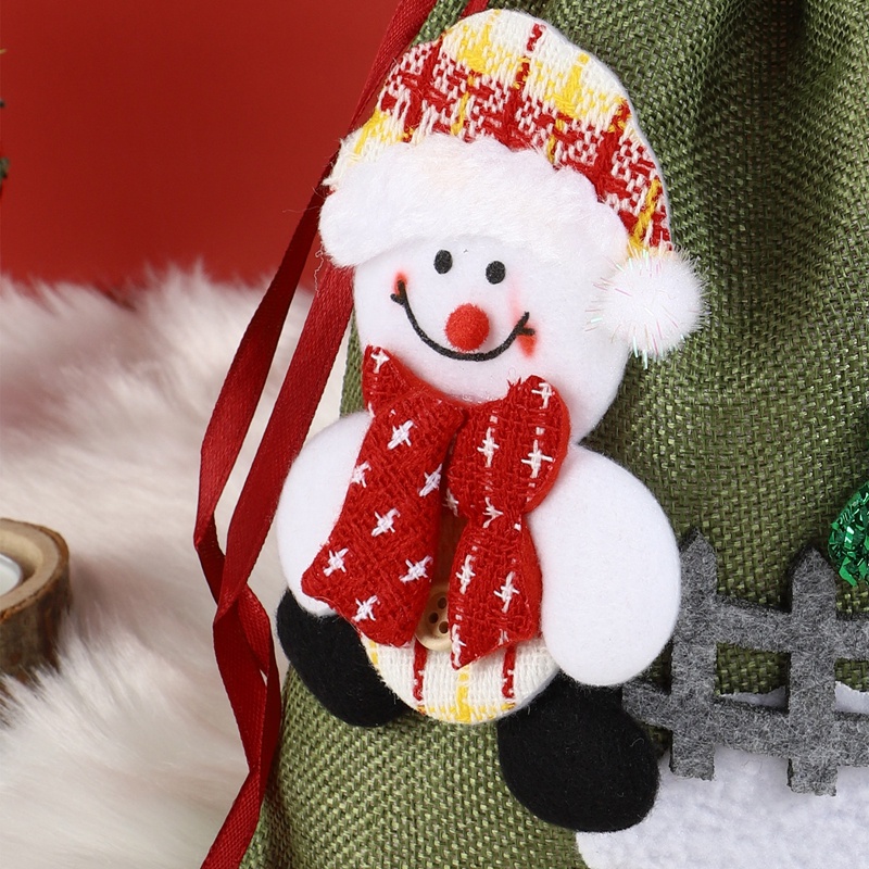 Túi Đeo Chéo Hình Ông Già Noel Dễ Thương Cho Bé Trai