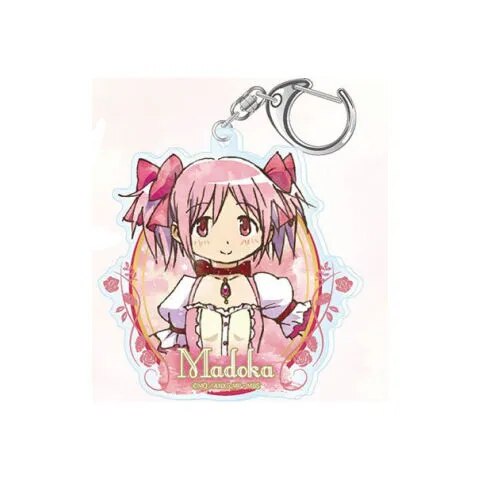 Móc khóa Puella Magi Madoka Magica Man Ma pháp thiếu nữ Madoka Magica Anime Phụ kiện trang trí túi xách Balo