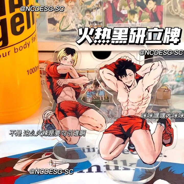 Mô hình Standee Kuroo Tetsurou Anime Haikyuu!! ver cở đồ Phụ kiện trang trí để bàn góc học tập