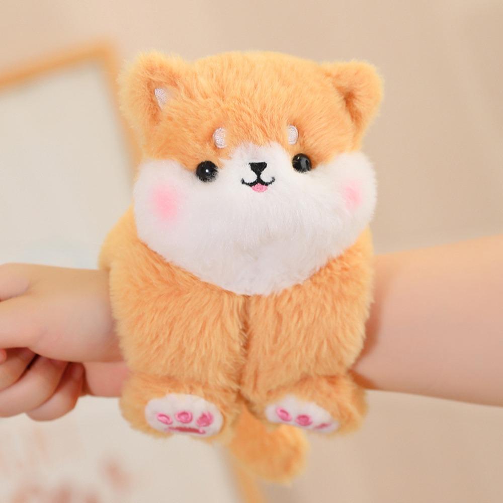 Đồ Chơi Nhồi Bông Đeo Tay Hình Chú Chó Hoạt Hình Dễ Thương
