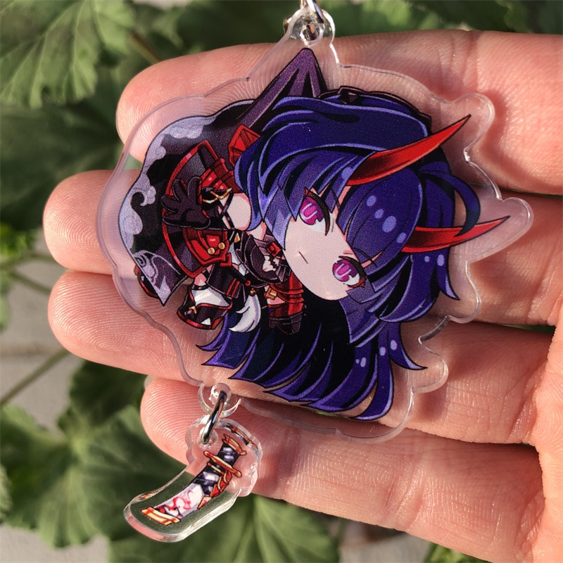 Móc khoá Honkai Impact 3 Elysia Yae Sakura Raiden Mei Keychain AAnime Manga Nhật Bản Phụ Kiện Trang Trí Túi xách Balo
