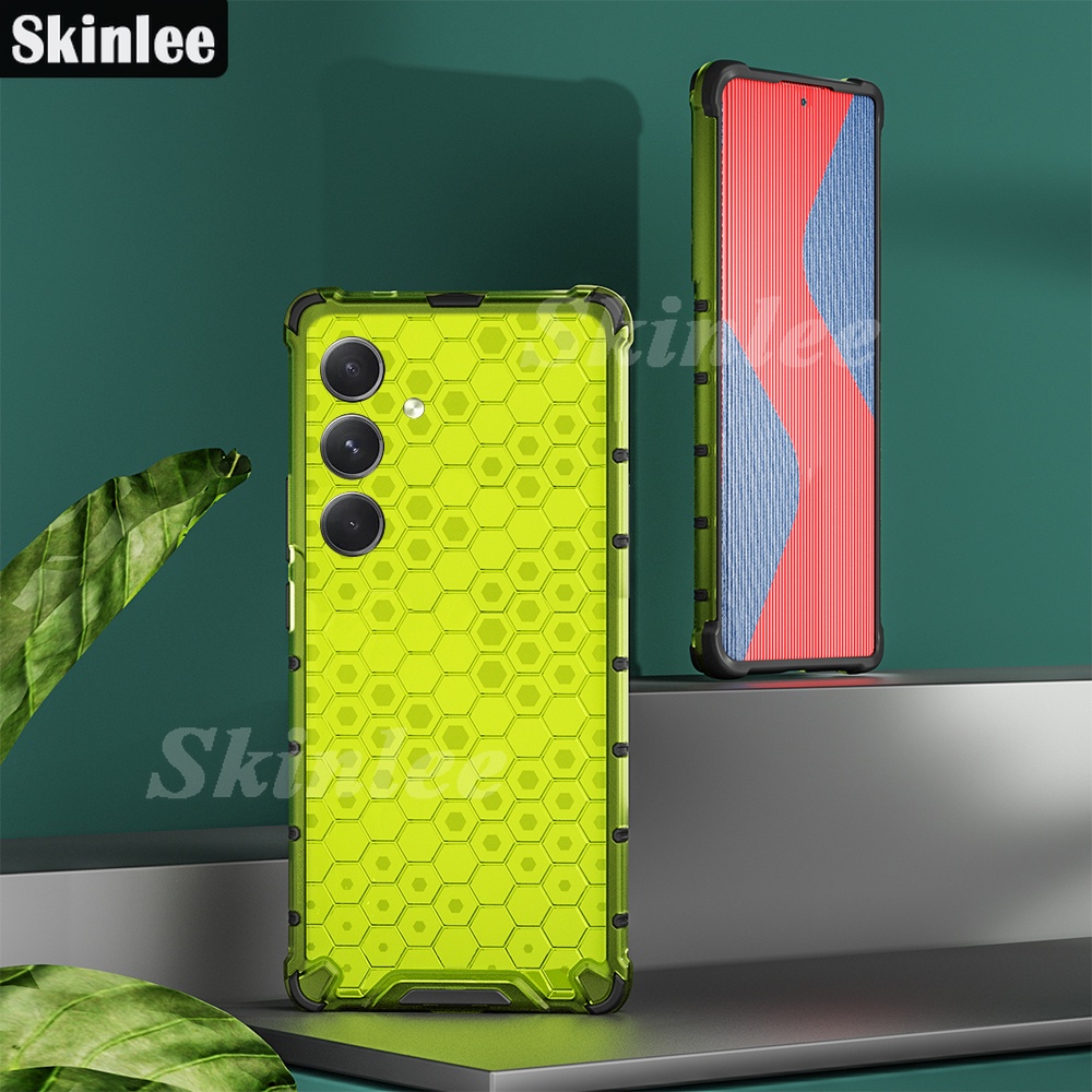 Ốp Điện Thoại Kiểu Giáp Trong Suốt Họa Tiết Tổ Ong Cho samsung galaxy a05s a05 s23 fe m34 galaxy s23 fe a05s a05
