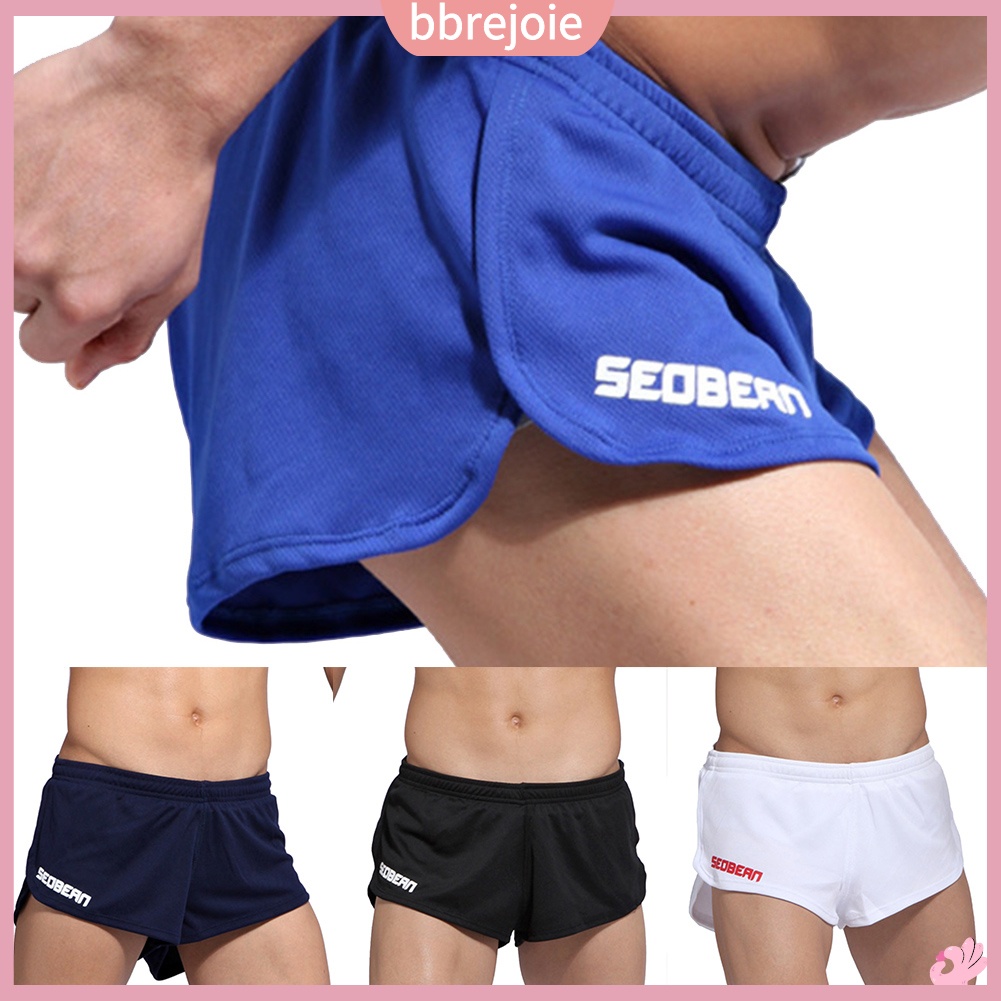 Quần Lót boxer Thể Thao Dáng Rộng Màu Trơn Thoải Mái Mặc Ở Nhà Cho Nam